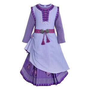 Disney Wish Asha Kids Linen Blend Costume Dress Halloween Size 7/8 New With Tags